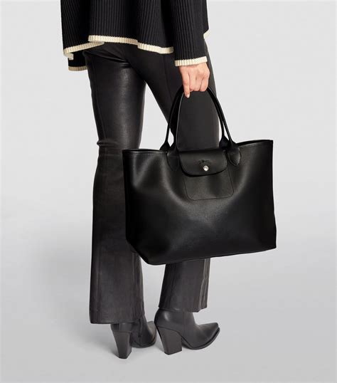 black longchamp bag|longchamp black bag large.